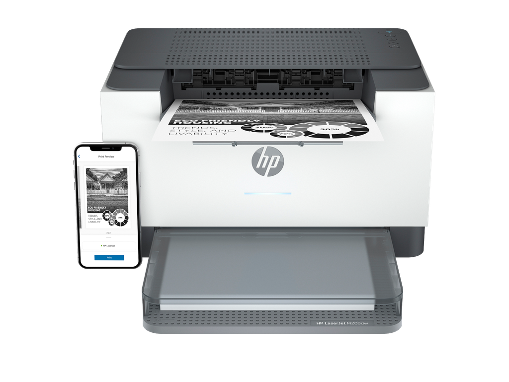HP LaserJet M209dw Printer