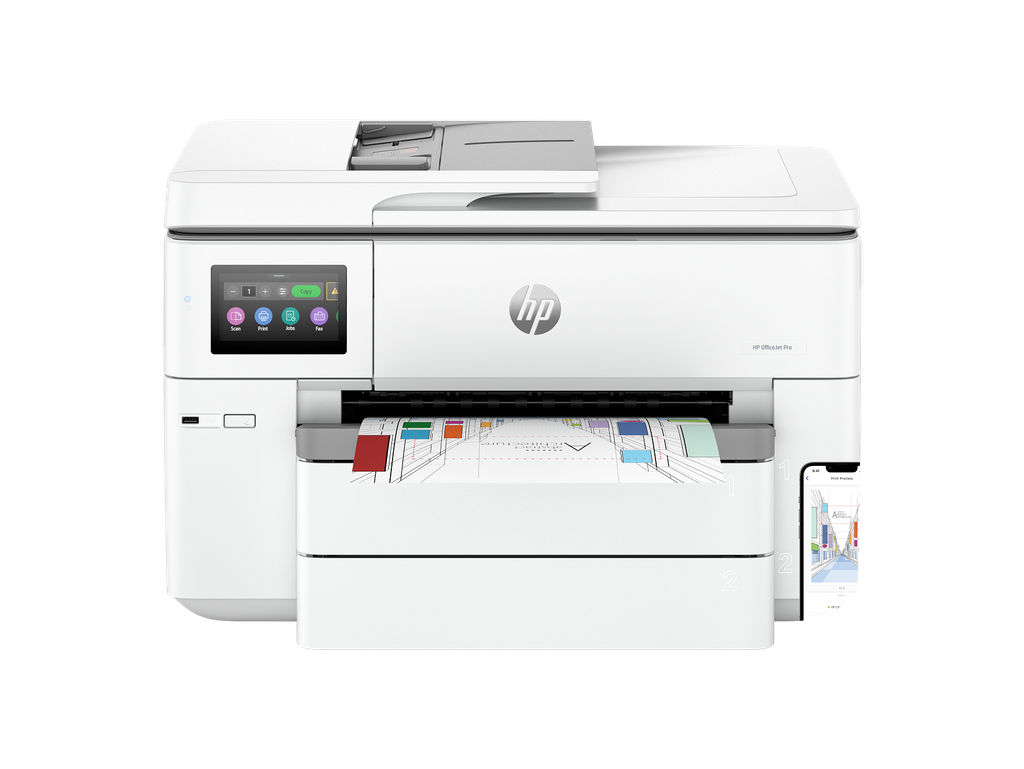 HP OfficeJet Pro 9730e Wide Format All-in-One Printer