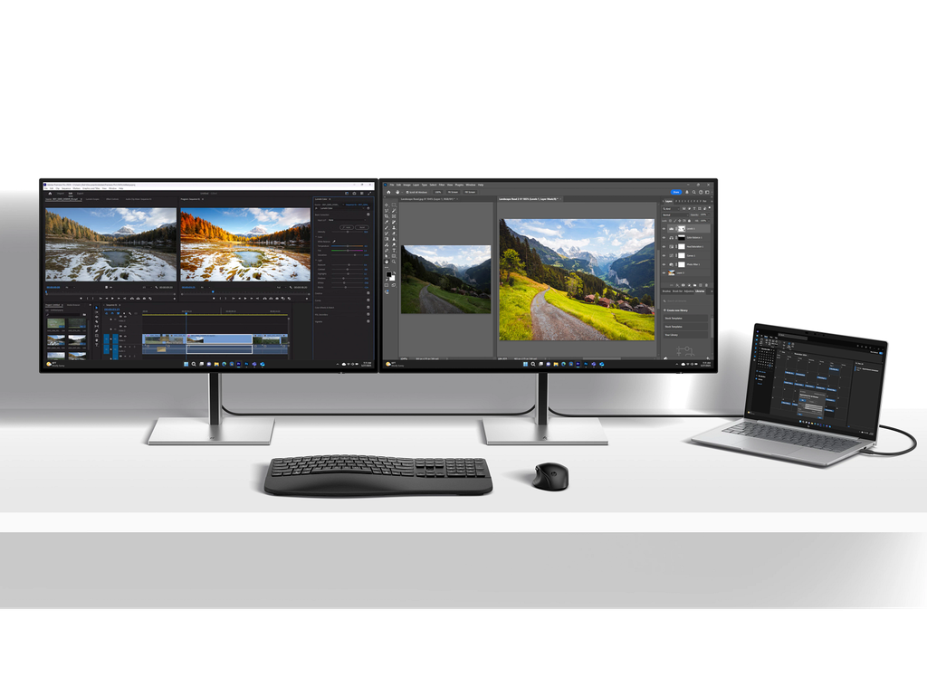 HP Series 7 Pro 31.5 inch 4K Thunderbolt 4 Docking Monitor - 732xk