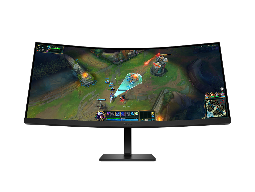 OMEN 34 inch WQHD 180Hz Curved Gaming Monitor - OMEN 34c G2
