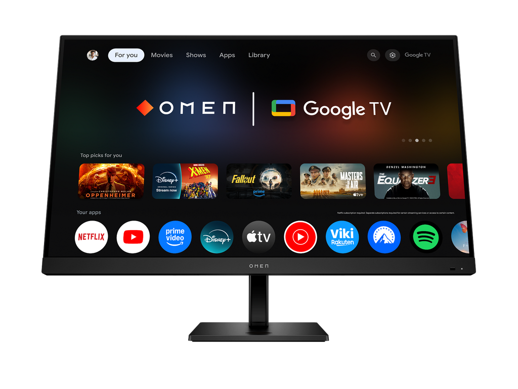 OMEN by HP 31.5 inch UHD 144Hz Smart Gaming Monitor  - OMEN 32x