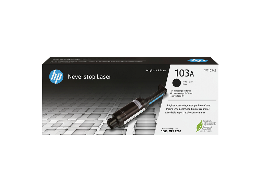 HP 103A Black Original Neverstop Laser Toner Reload Kit