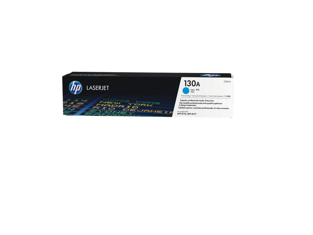HP 130A Cyan Original LaserJet Toner Cartridge