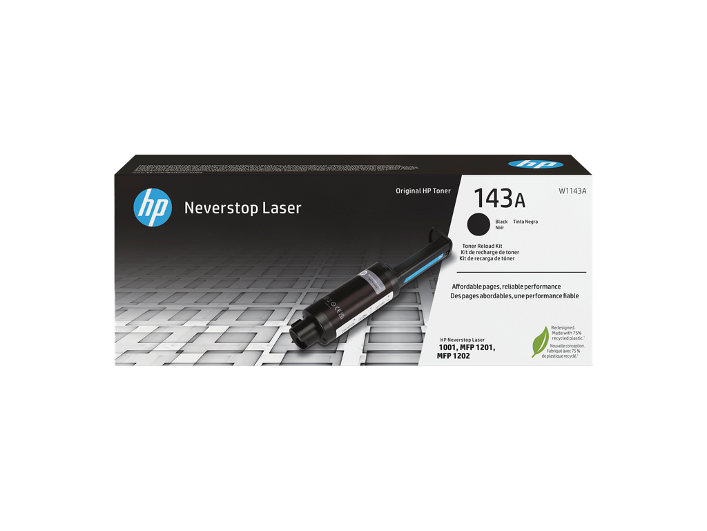 HP 143A Black Original Neverstop Toner Reload Kit