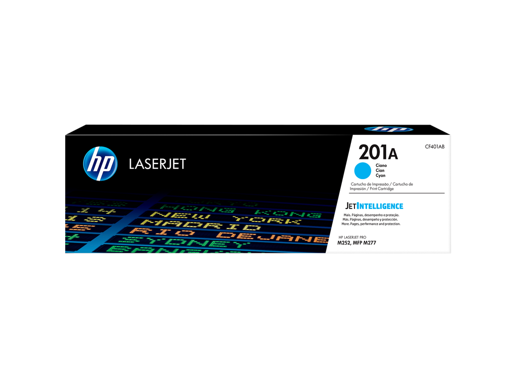 HP 201A Cyan Original LaserJet Toner Cartridge