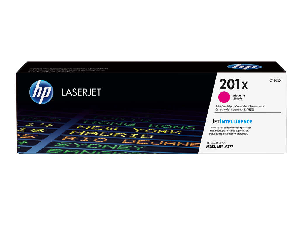 HP 201X High Yield Magenta Original LaserJet Toner Cartridge