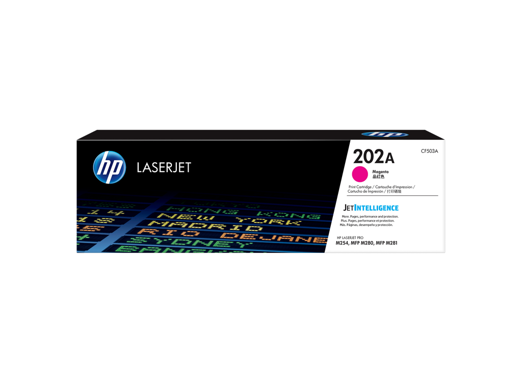 HP 202A Magenta Original LaserJet Toner Cartridge