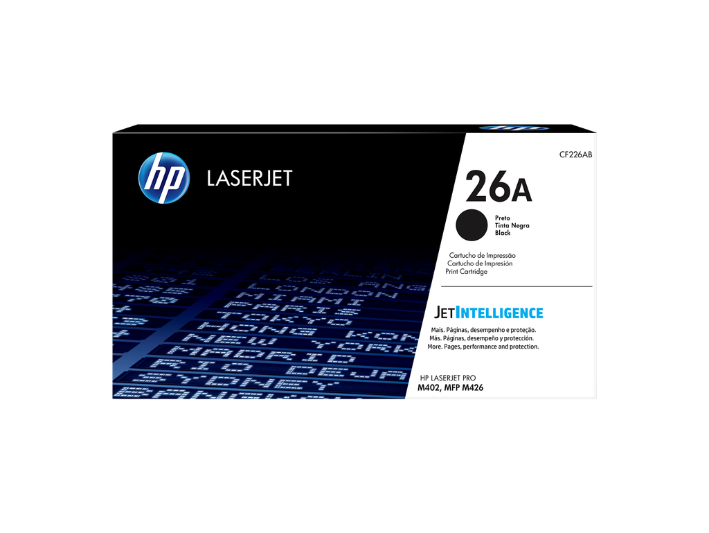 HP 26A Black Original LaserJet Toner Cartridge