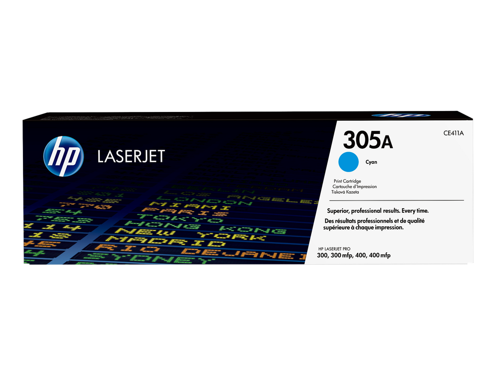 HP 305A Cyan Original LaserJet Toner Cartridge
