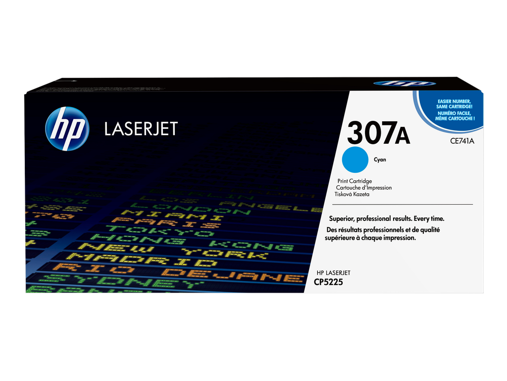 HP 307A Cyan Original LaserJet Toner Cartridge