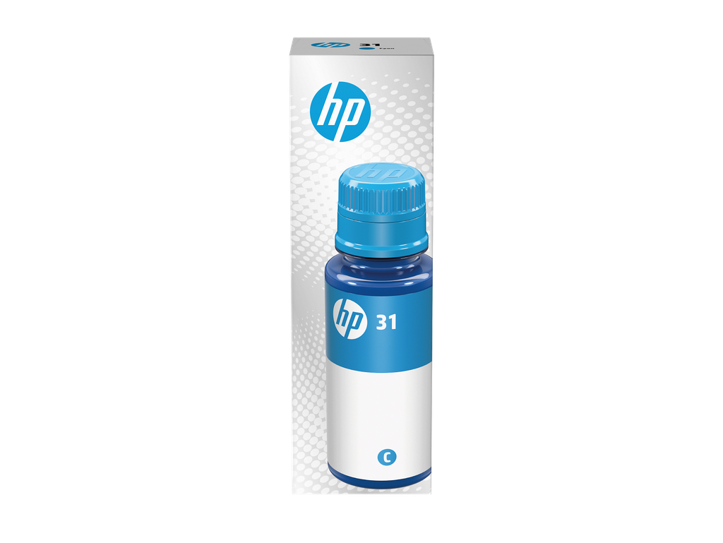 HP 31 70-ml Cyan Original Ink Bottle