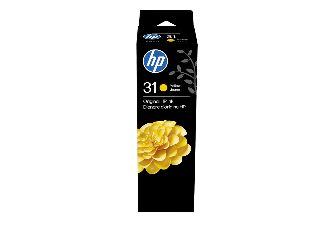 HP 31 70-ml Yellow Original Ink Bottle