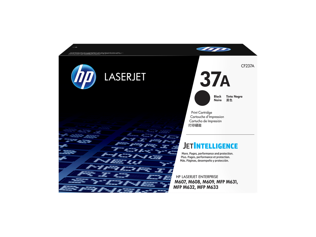 HP 37A Black Original LaserJet Toner Cartridge
