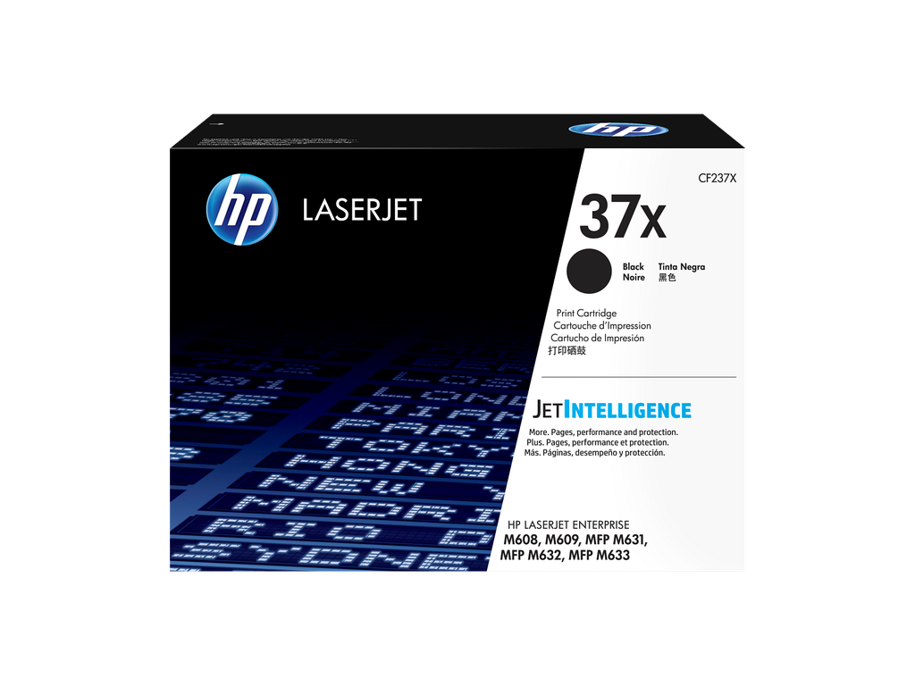 HP 37X High Yield Black Original LaserJet Toner Cartridge