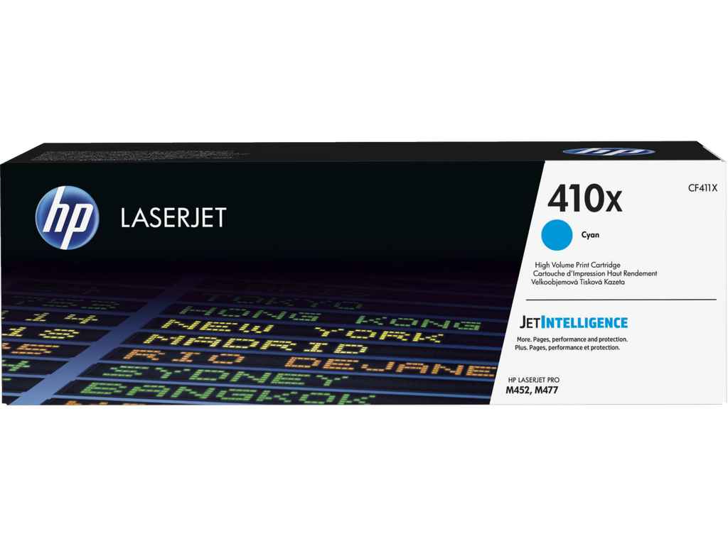 HP 410X High Yield Cyan Original LaserJet Toner Cartridge