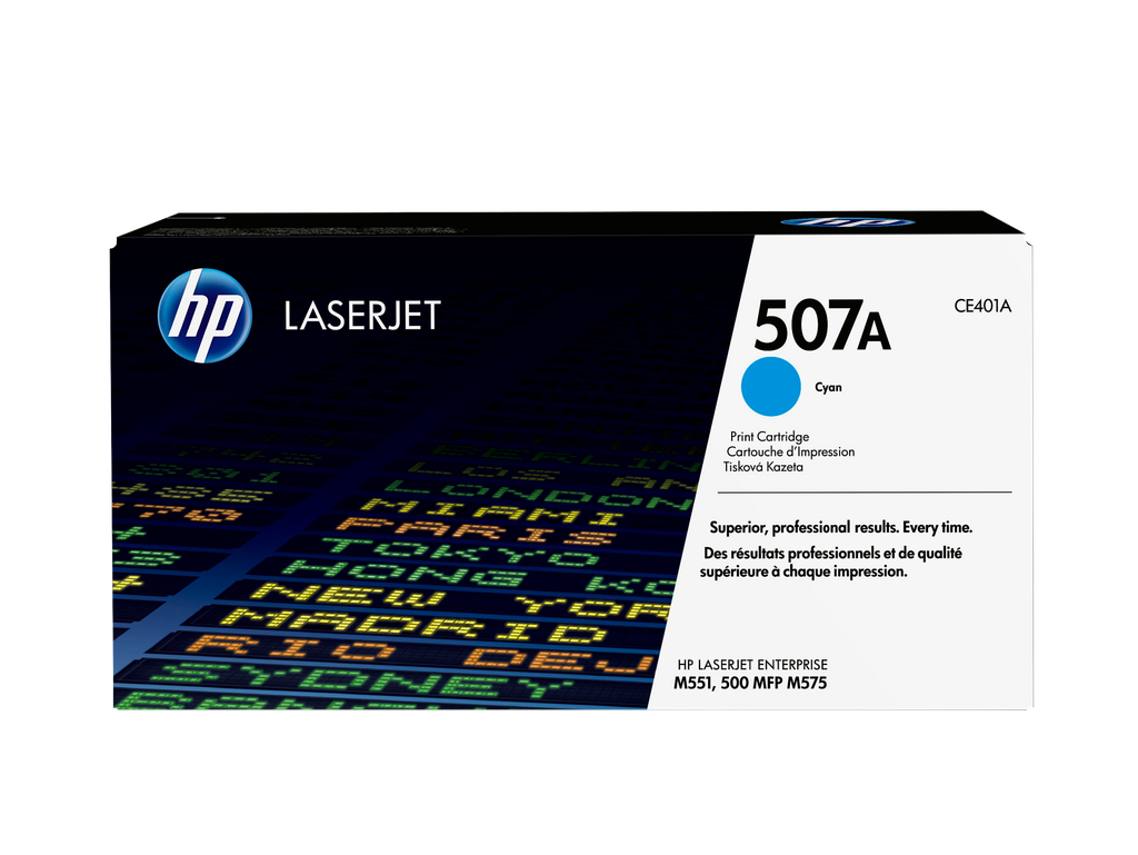 HP 507A Black Original LaserJet Toner Cartridge for US Government