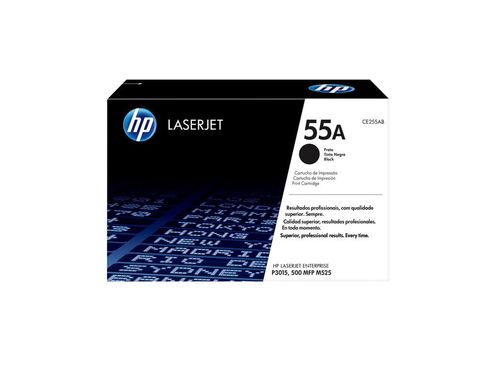 HP 55A Black Original LaserJet Toner Cartridge
