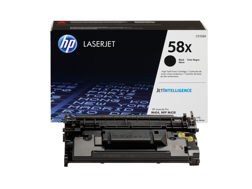 HP 58X High Yield Black Original LaserJet Toner Cartridge