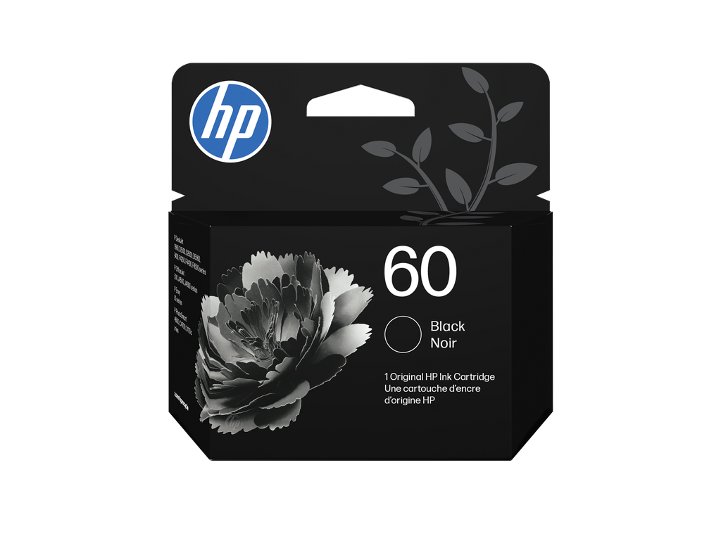 HP 60 Black Original Ink Cartridge