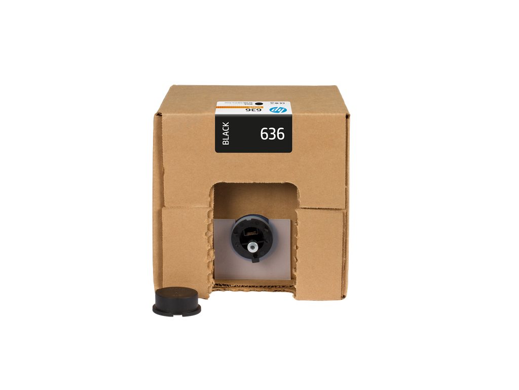 HP 636 3-liter Black Stitch Dye Sublimation Ink Cartridge