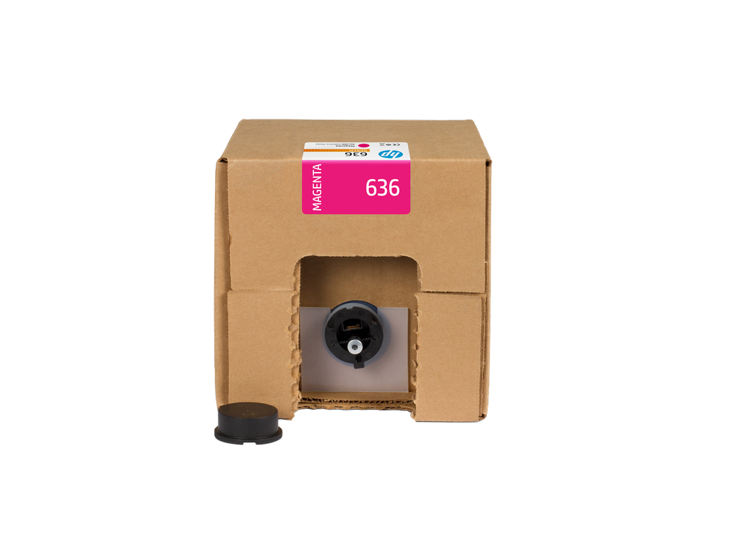 HP 636 3-liter Magenta Stitch Dye Sublimation Ink Cartridge