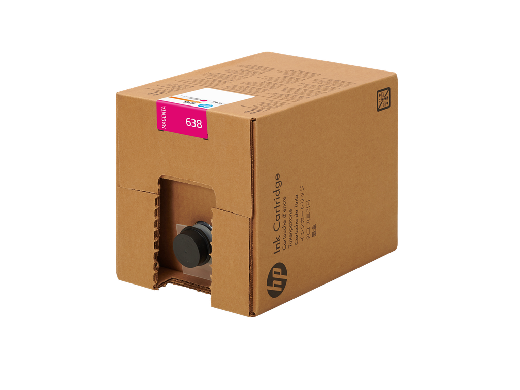 HP 638 10-liter Magenta Stitch Dye Sublimation Ink Cartridge