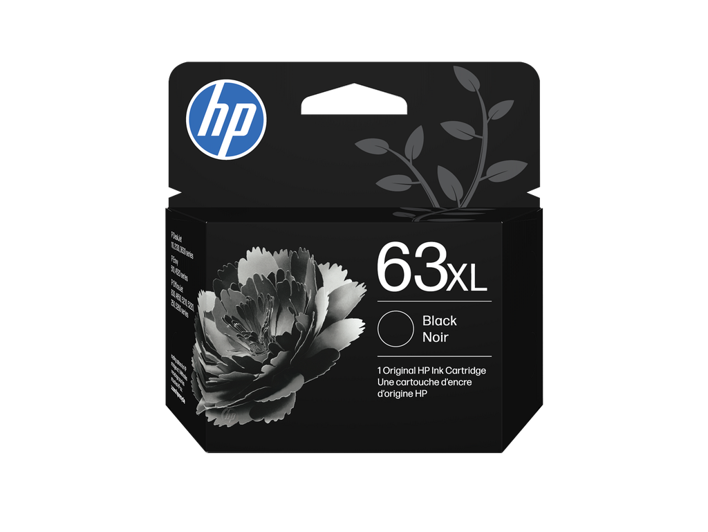 HP 63XL High Yield Black Original Ink Cartridge