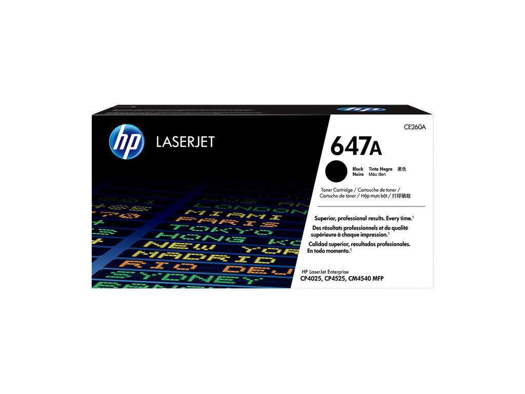 HP 647A Black Original LaserJet Toner Cartridge