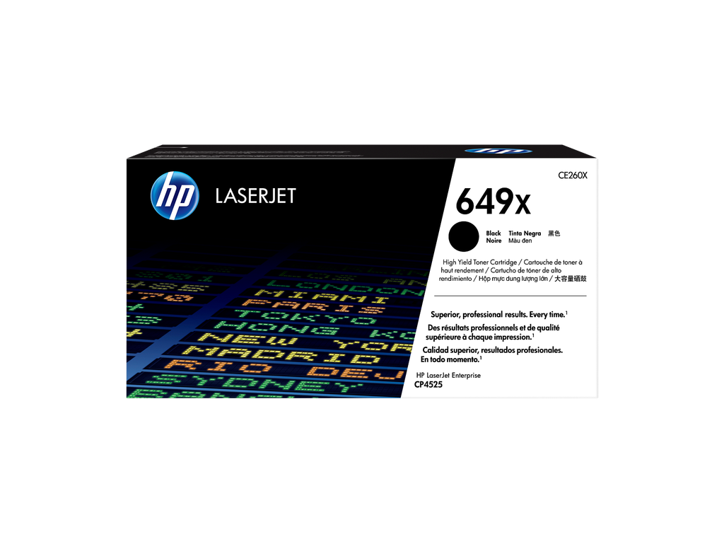 HP 649X High Yield Black Original LaserJet Toner Cartridge