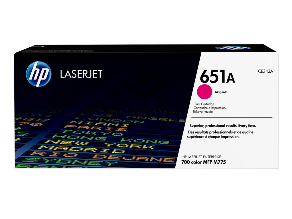 HP 651A Magenta Original LaserJet Toner Cartridge
