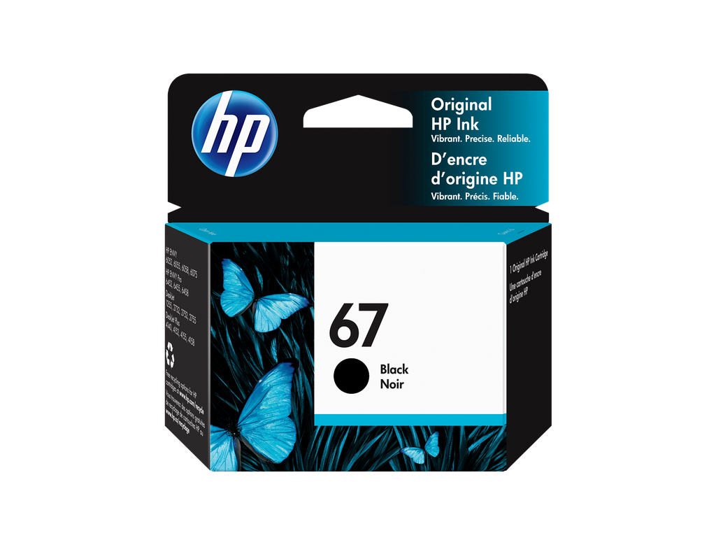 HP 67 Black Original Ink Cartridge