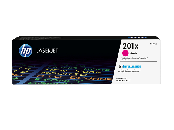 HP 201X High Yield Magenta Original LaserJet Toner Cartridge
