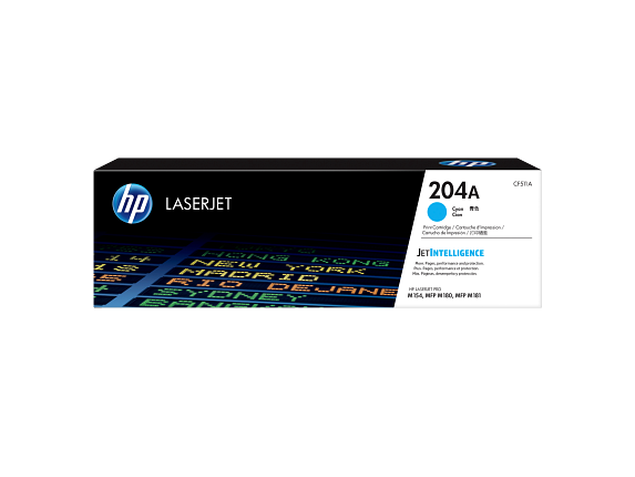 HP 204A Cyan Original LaserJet Toner Cartridge