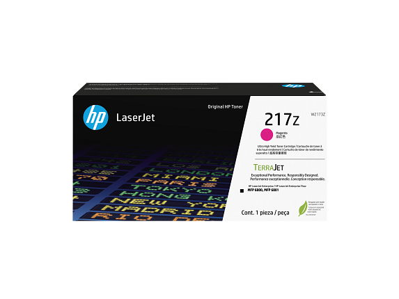 HP 217Z Ultra High Yield Magenta Original LaserJet Toner Cartridge
