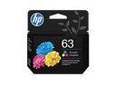 HP 63 Tri-color Original Ink Cartridge