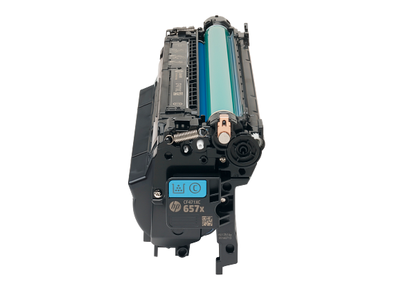 HP 657X High Yield Cyan Original LaserJet Toner Cartridge