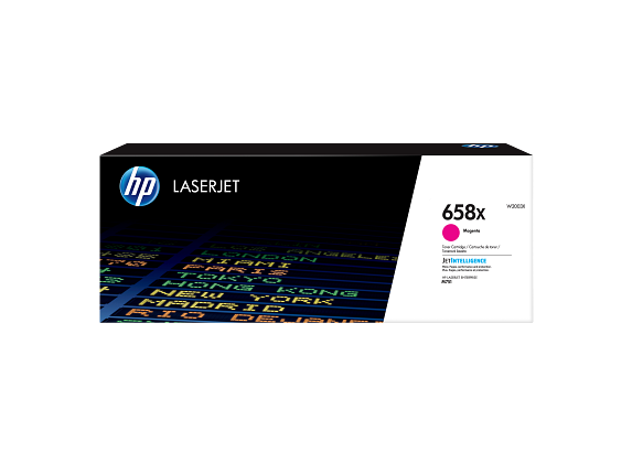 HP 658X High Yield Magenta Original LaserJet Toner Cartridge