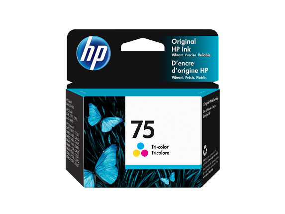 HP 75 Tri-color Original Ink Cartridge