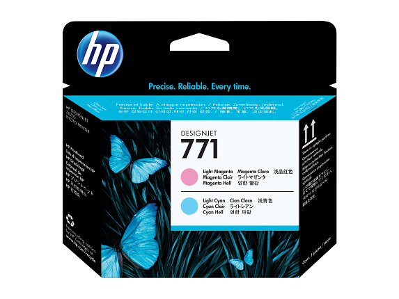 HP 771 Light Magenta/Light Cyan DesignJet Printhead