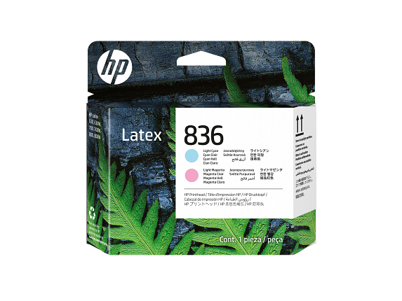 HP 836 Light Cyan/Light Magenta Latex Printhead