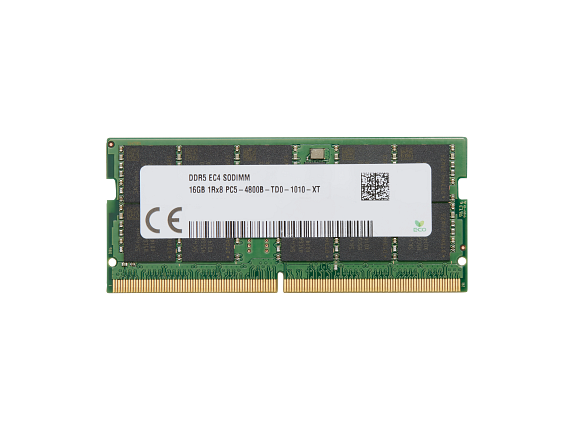 16GB DDR5 (1x16GB) 4800 SODIMM ECC Memory