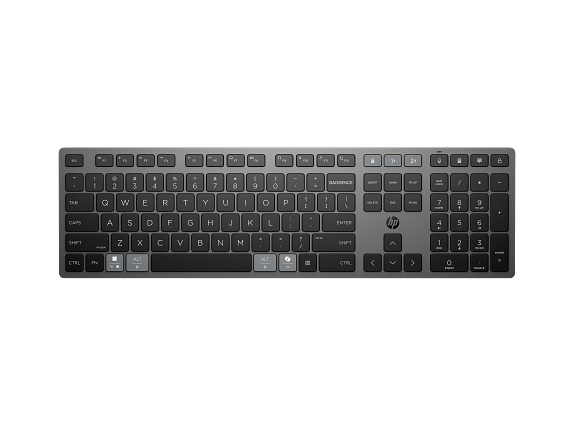 HP 725 Multi-Device Rechargeable Wireless Keyboard