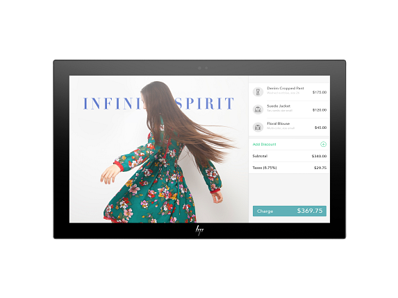 HP Engage 14 FHD No Stand+No VESA Monitor - 14