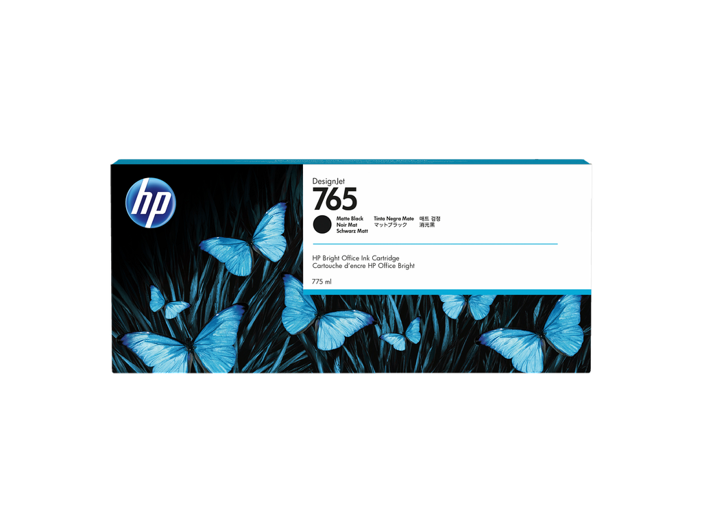 HP 765 775-ml Matte Black DesignJet Ink Cartridge