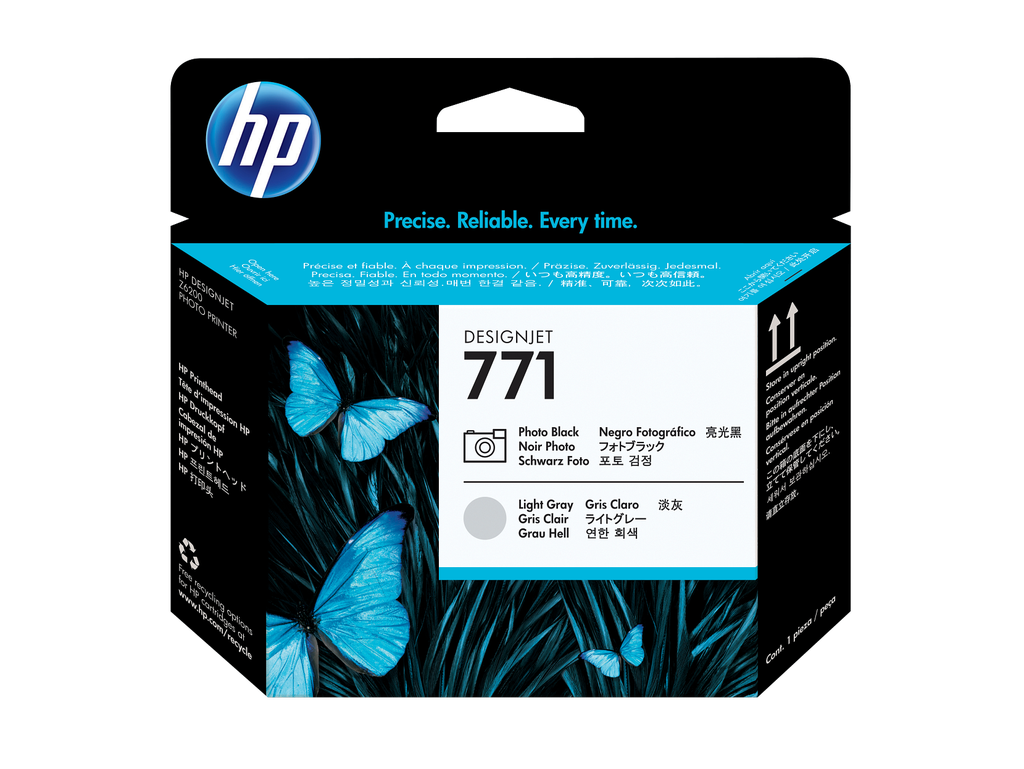 HP 771 Photo Black/Light Gray DesignJet Printhead