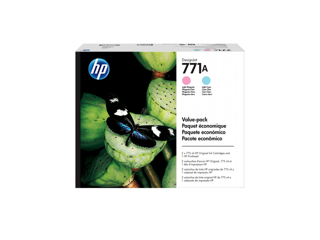 HP 771A 775-ml Photo Black DesignJet Ink Cartridge