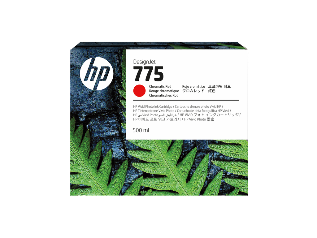 HP 775 500-ml Chromatic Red Ink Cartridge