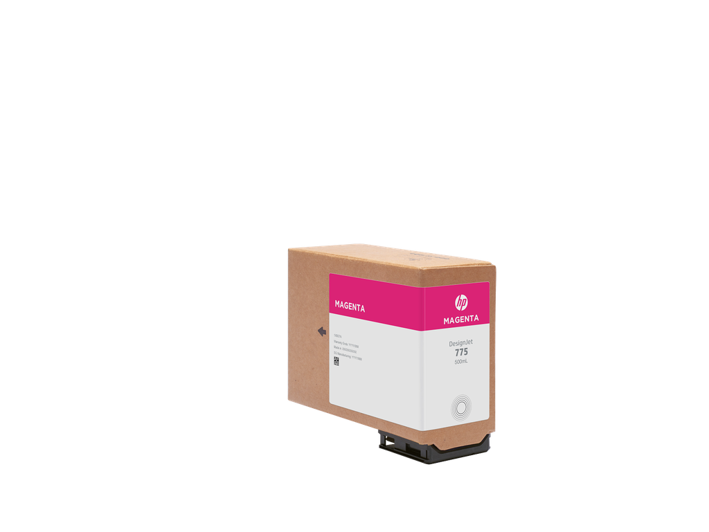 HP 775 500-ml Magenta Ink Cartridge
