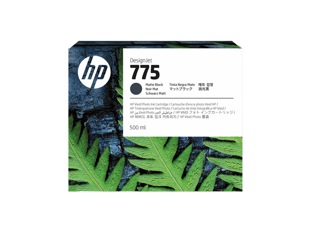 HP 775 500-ml Matte Black Ink Cartridge
