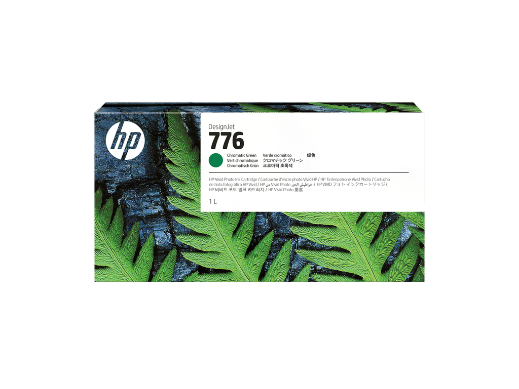 HP 776 1-liter Chromatic Green Ink Cartridge